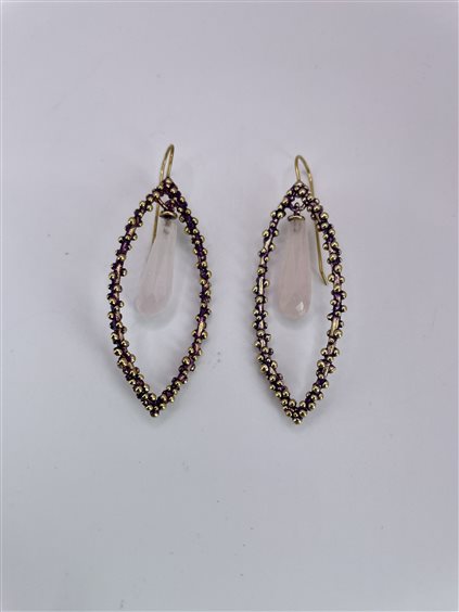 Orecchini Daniela De Marchi Donna Successo in Ottone Quarzo OR1395 OVI - OR1395 OVI